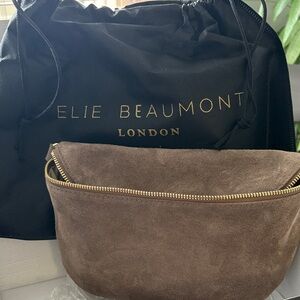 Taupe Suede Women's Bag